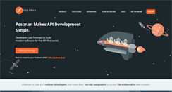 Desktop Screenshot of getpostman.com